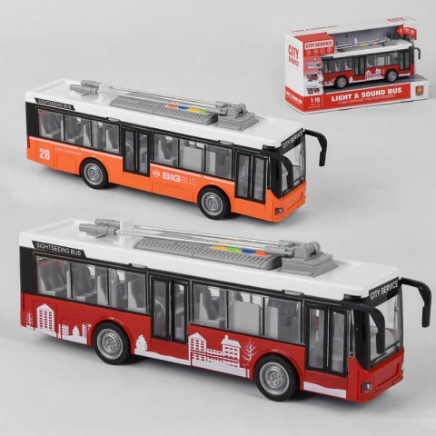 Тролейбус, інерція, світло, звук (В асортименті)