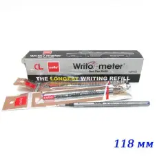 Стрижні масляні CL Writo-meter 10 км чорні 12 шт 8048refBK