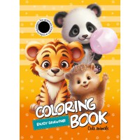 Розфарбовка А4 8 аркушів 23334(Р089/37)