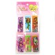 Закладка-магніт Girls, 6 шт., 2x12 см (В асортименті)