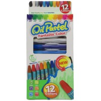 Олівці пастель 12 кольорів