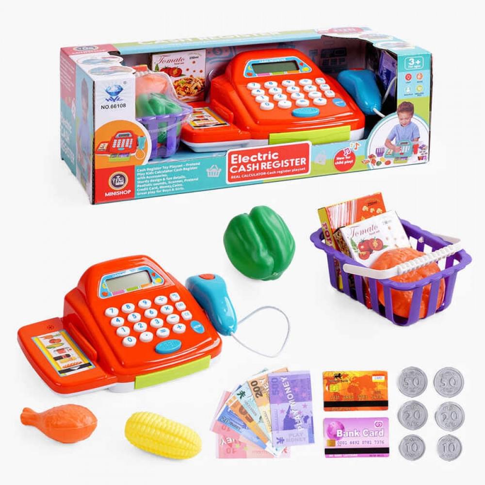 Касовий апарат 66108 з набором батар.муз.світ.кор.36*12,5*16 /30/