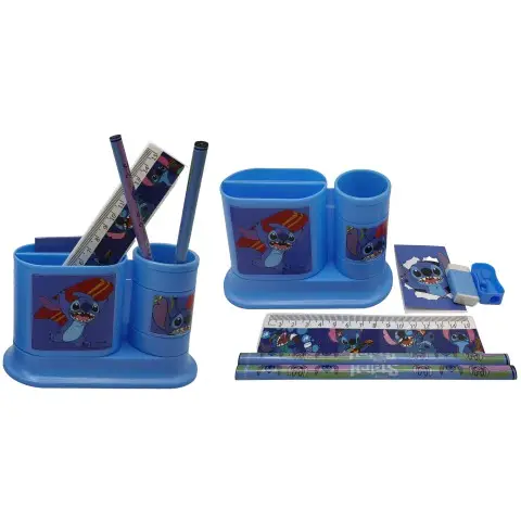 Підставка-органайзер Стіч, з наповненням, 6 предметів 3005-ST