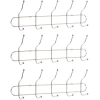 Вішалка настінна на 5 подвійних гачків Х2-254 40×8×13 см