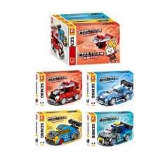 Конструктор “Машинка” /12/48/4шт в кор. 244 дет. 27*20*6 см