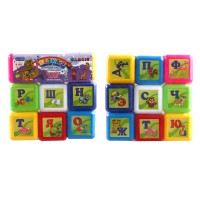 Кубики Абетка малі Бамсик, 028/4, 15x15x5 см