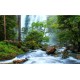 Алмазна мозаїка на підрамнику Гірська річка 40×50 см 71641_BGLE