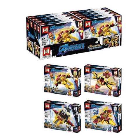Конструктор Супергерої Марвел, 19x14x5 см, від 85 деталей, (В асортименті)