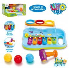 Гра дитяча Limo Toy молоточком та ксилофоном 9199