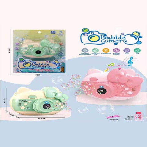 Генератор мильних бульбашок Камера Hello Kitty, 76-3A (В асортименті)