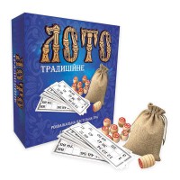 Лото з дерев’яними барилами Традиційне, 30315