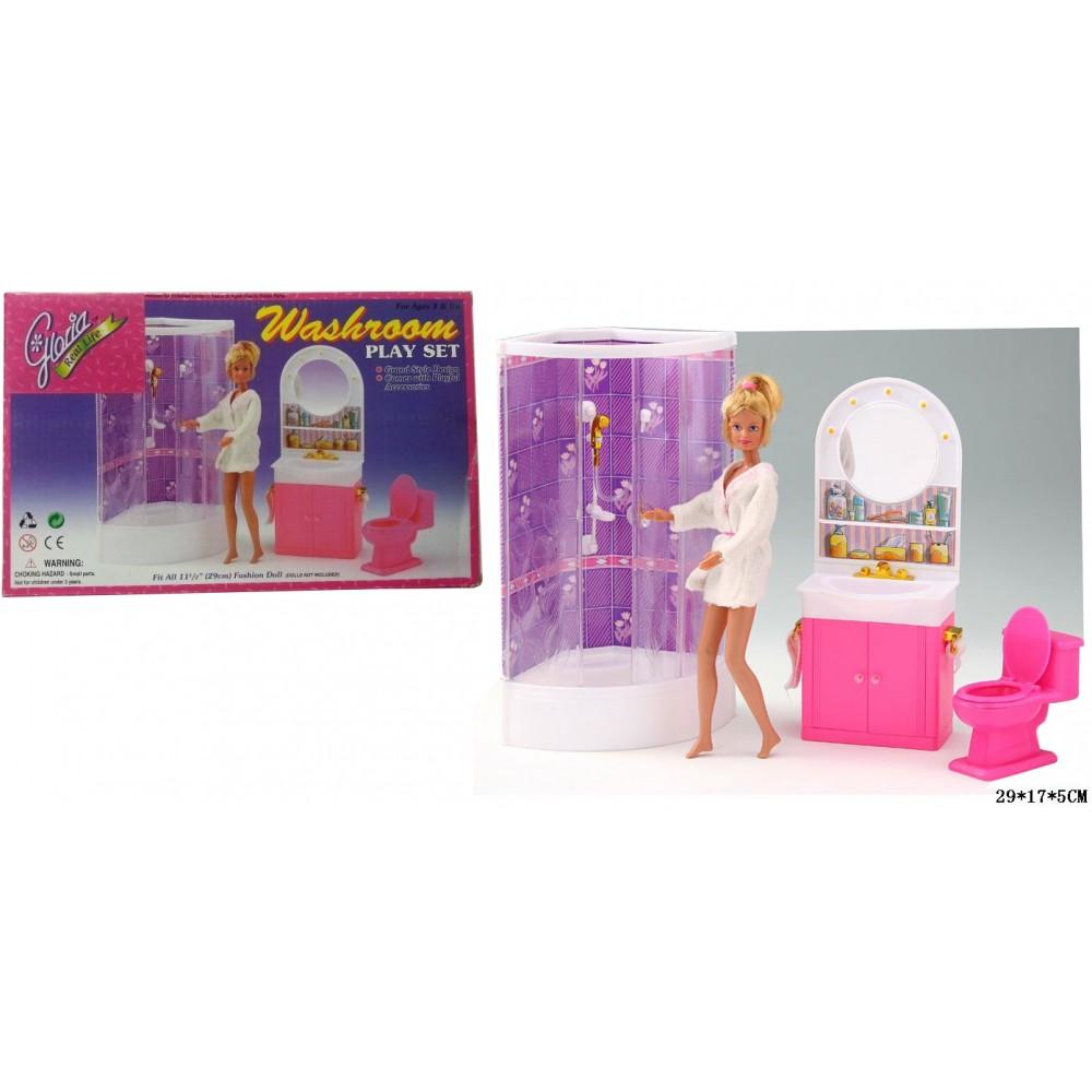 Меблі Gloria 98020 ванна кімната з душовою кабінкою кор.29*5*17см