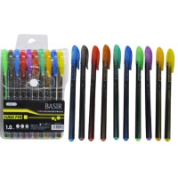 Набір гелевих ручок, 10 шт., із блиском та запахом, PVC