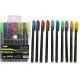 Набір гелевих ручок, 10 шт., із блиском та запахом, PVC