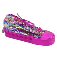 Пенал м’який YES Sneakers with Sequins, Rainbow, TP-24