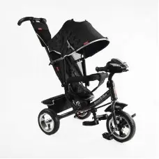 Велосипед триколісний Best Trike піна переднє 25 см задні 20 см фара музика USB Bluetooth 6588/62-403