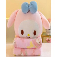 М’яка іграшка, 38 см, плед M18280