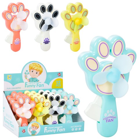 Вентилятор механічний, 18 см, лапа, 35x18.5x19.5 см (В асортименті)