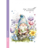 Блокнот, 55 г, 105x148 мм, 64 аркуші, інтегральна палітурка, матова ламінація, дизайн 23122