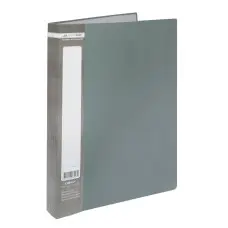 Папка с файлами, А4, Jobmax, серый, 10 файлов