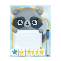 Магнітна дошка Єнот з маркером, VT3601-20