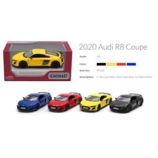 Модель легкова audi r8 5'' kt5422w coupe метал. Інерція відкр. Дв. 4кол. Коробка