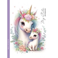 Блокнот, 128x165 мм, 55 г/м², 48 аркушів, інтегральна палітурка, матова ламінація 23179