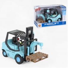 Машина "Погрузчик" инерционная, озвученная, со светом WY690B