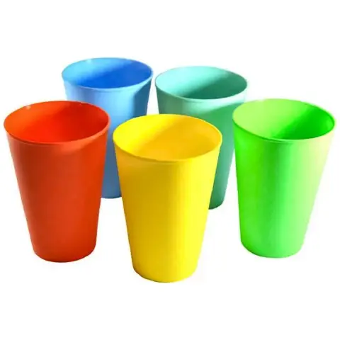 Склянка пластикова Веселка PB-539 400 мл, 2 шт