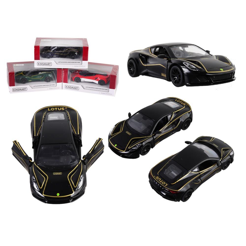 Модель легкова lotus emira (heritage) 5'' kt5456w метал. Інерція відкр. Дв. 3кол. Коробка