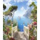 Алмазна мозаїка на підрамнику Бухта 40×50 см 70840_BGLE