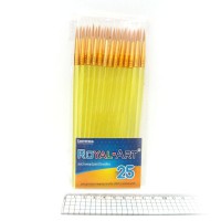 Пензель нейлон кругла, 17 см, 25 шт. в упаковці, 7614RA