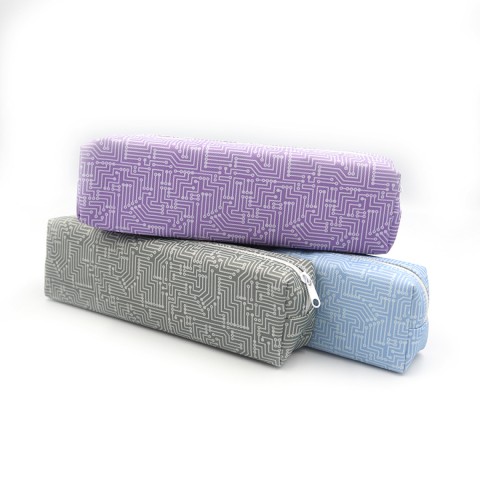 Пенал Тканина, 19x5x3.5 см, 0883P (В асортименті)