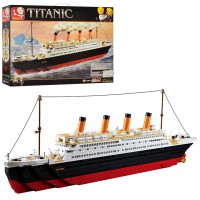 Конструктор SLUBAN Titanic, M38-B0576, 651-280 мм, фігурки, 1012 деталей, 64x48x9 см