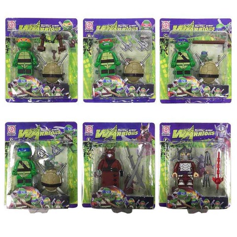 Герої Warriors Turtle Черепашки Ніндзя, висота 8 см, зброя (В асортименті)