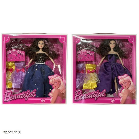 Лялька 29 см з нарядами аксесуари (в асортименті) 8021-3/8021-5