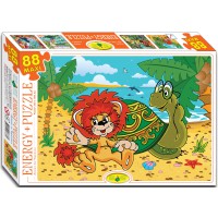 Пазли Енергія+ Левеня та черепаха, 88 елементів, ЕГ-10