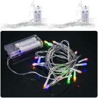 Гірлянда LED мультиколор, 20 лампочок, 3 м