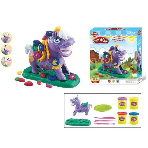 Тісто для ліплення, F018-7, 4 кольори