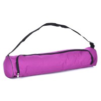 Чохол для йога-килимка фіолетовий з довгою ручкою 70×15 см