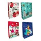 Набір подарункових пакетів Чарівність Нового Року, картон, 31x42x12 см, 6 шт. в упаковці, BL2022-88
