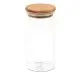 Банка скляна з бамбуковою кришкою R92817/R10902-16 500 мл