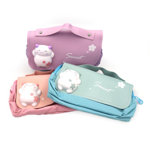 Пенал Sweet, 20x6x8 см, з ручкою, 0191P (В асортименті)