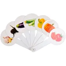 Веер Цвета и овощи, 2 шт. в упаковке