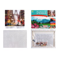 Набір для розпису по номерах Париж, TK Group, 30x40 см, 31380