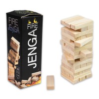 Настільна гра Fire Jenga, 48 брусків, Стратег (українською)