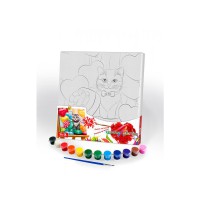 Розпис на полотні Кіт 31×31 см PX-07-09