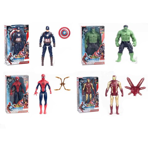 Фігурки для гри Месники світло рухливі руки ноги (в асортименті) 1873CBDE