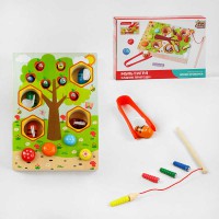 Мультигра магнітна Садові пригоди Злови хробачка 78396