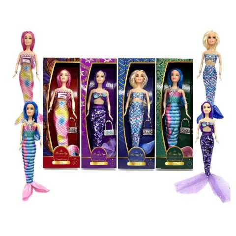 Лялька 29 см русалка з аксесуарами (в асортименті) HX2302